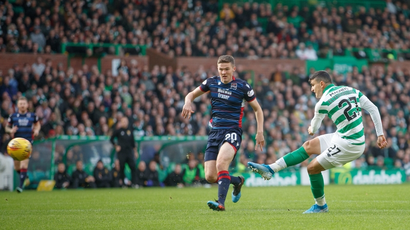 Mohamed Elyounoussi scores the opening goal