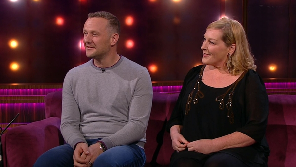 PJ Gallagher with Katherine Lynch on the Ray D'Arcy Show - "It's not until you start writing it you go, 'That was a bit mad, wasn't it?'"
