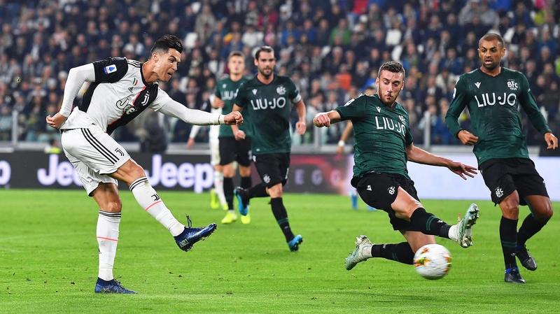 Ronaldo scores Juve's opener