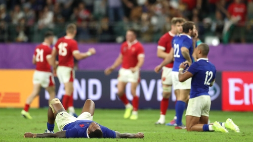 French players react to their agonising loss to France in the World Cup quarter-final
