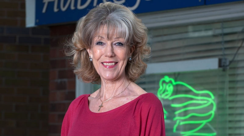 Sue Nicholls - "I had to have an operation, be written out of some scenes and take time off - which I hate doing as I don't like letting people down"