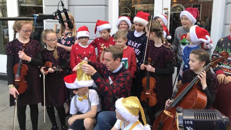 The Late Late Show host Ryan Tubridy meets some of the acts auditioning in Cork