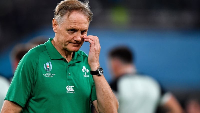 Former Ireland coach Joe Schmidt Joe Schmidt