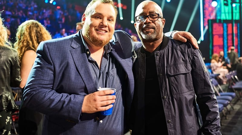 Luke Combs and Darius Rucker
