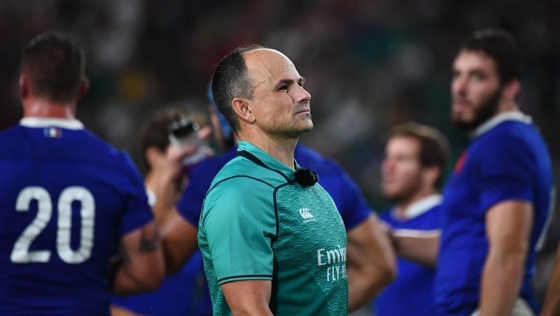 Referee Jaco Peyper sent Sebastien Vahaamahina off for striking Wales flanker Aaron Wainwright in the face on Sunday