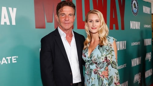 Dennis Quaid and Laura Savoie