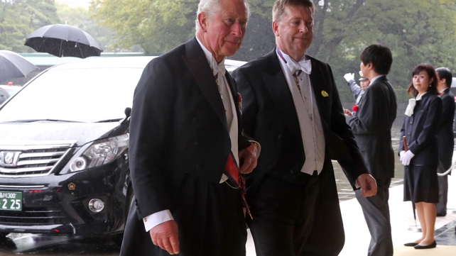 Hundreds of dignitaries from around the world were in attendance, including Britain's Prince Charles