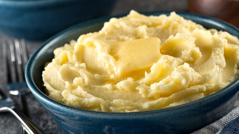 Would you eat mashed potato on a run?