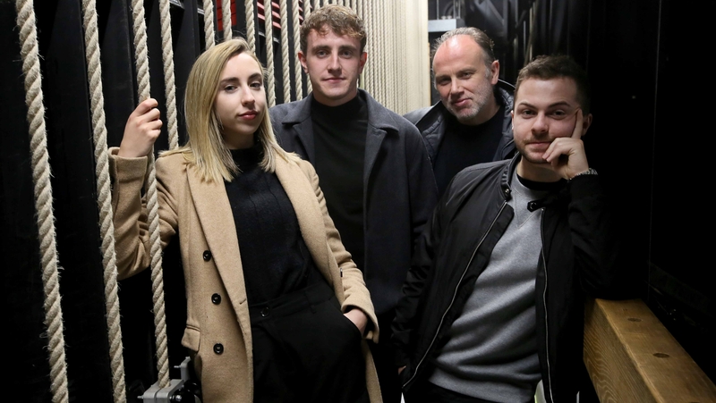 Pictured, from right, Alex Murphy, Don Wycherley, Paul Mescal and Aisling Kearns