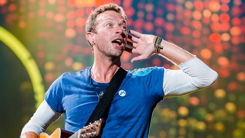 Lead singer Chris Martin