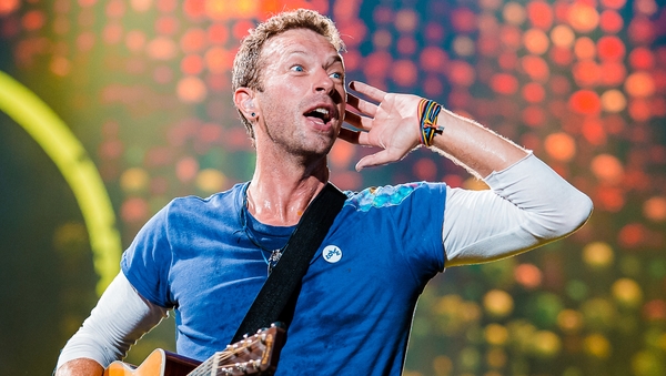 Lead singer Chris Martin