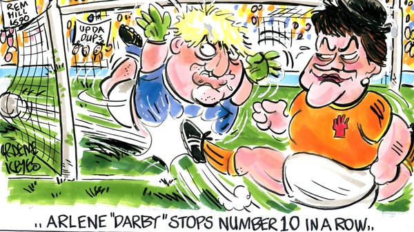 Tommie Gorman: The DUP do a 'Seamus Darby' on Boris