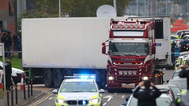 39 people were found dead inside the container in 2019