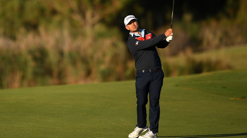 Louis De Jager is out in front