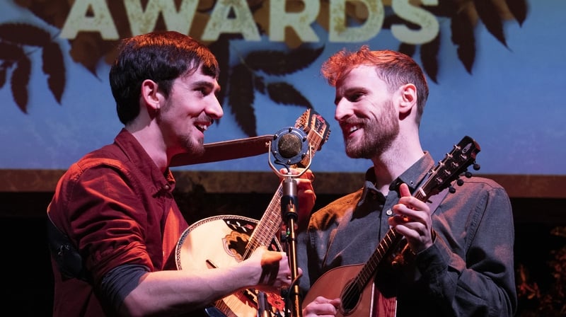 RTÉ Irish Folk Awards winners Ye Vagabonds