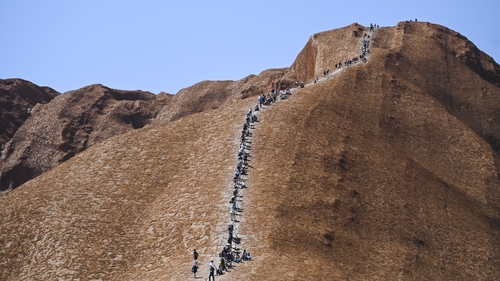 More than 395,000 people visited the Uluru-Kata National Park in the 12 months to June 2019