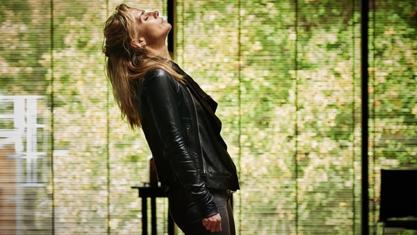 Lisa Dwan is reheasals for Colm Toibin's Pale Sister (Photo: Ros Kavanagh)