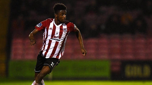 Junior Ogedi-Uzokwe scored a hat-trick on the way to a 4-0 win