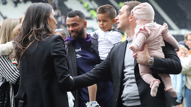 Christine and Frank Lampard and their daughter Patricia