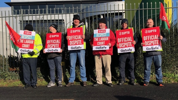 The work stoppage began at 9am this morning and will continue until 9am on Tuesday morning