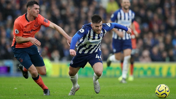 Aaron Connolly played a role in two of Brighton's three goals