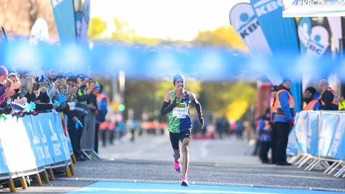 Othmane El Goumri comes home in record time