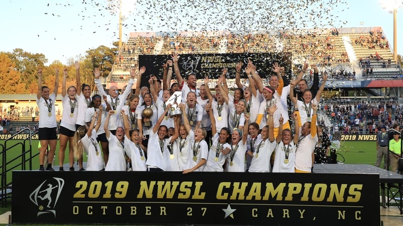 North Carolina Courage get the celebrations started