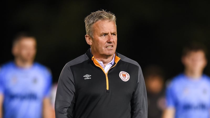 Harry Kenny after his final game - a defeat at UCD