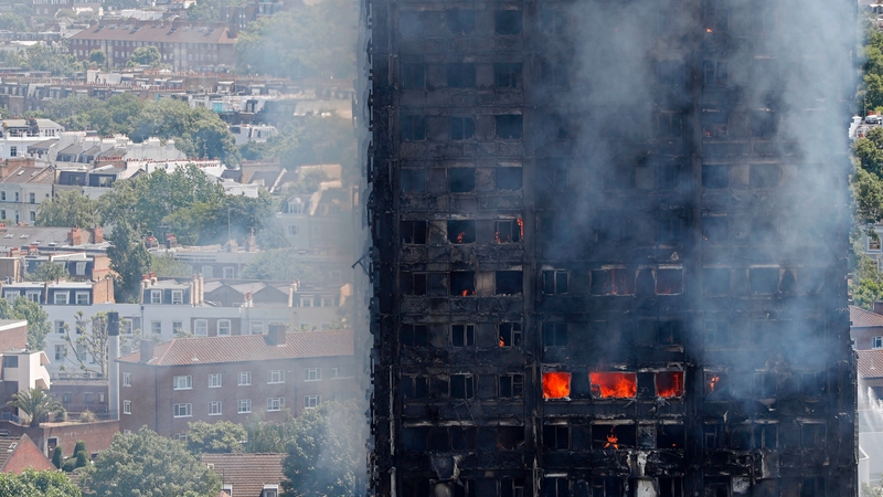 72 people died in the fire which engulfed the tower block in 2017
