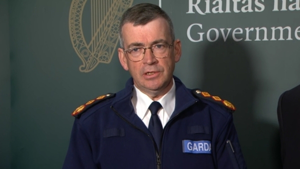 Drew Harris addressed the Cabinet sub-committee on security this afternoon