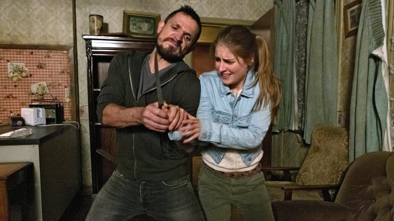 Johnny Ward as Ciarán and Mary-Lou McCarthy as Tessa