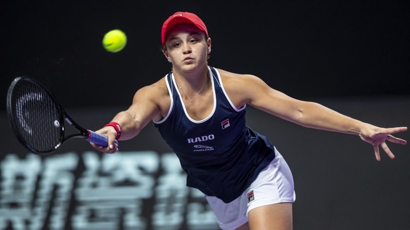 Ashleigh Barty won an impressive 80% of points on her first serve