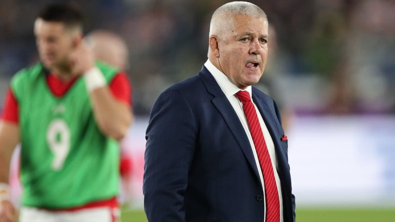 Warren Gatland has moved on from his position as Wales coach