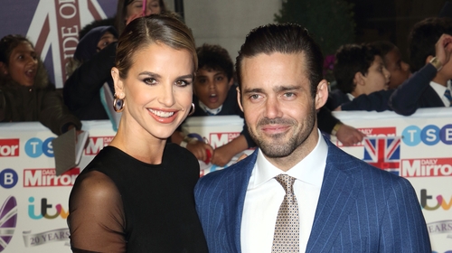 Vogue Williams and Spencer Matthews