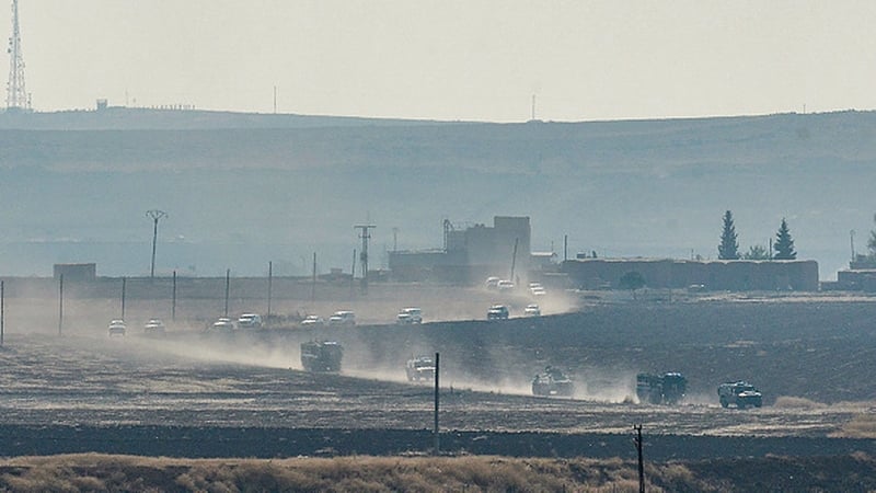 The patrols follow an agreement Turkey and Russia signed in the Black Sea resort of Sochi last week