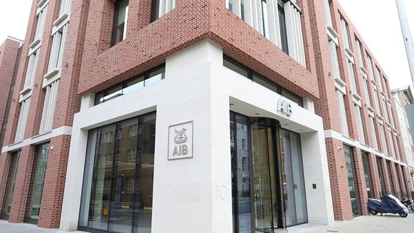 AIB said its total income increased 4% in the first three months of the year