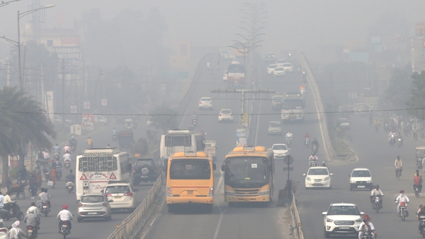 Air pollution in the Indian city of Amritsar