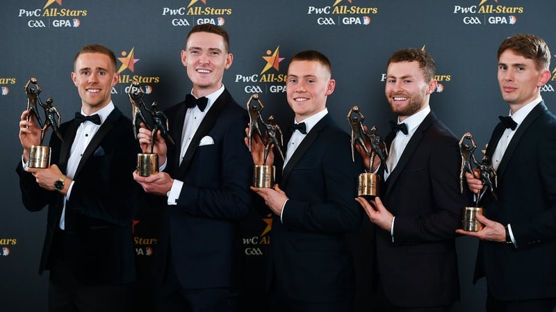 Paul Mannion, Brian Fenton, Con O'Callaghan, Jack McCaffrey and Michael Fitzsimons