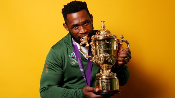 Kolisi is South Africa's first black captain
