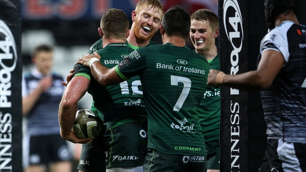 Connacht too strong for Ospreys