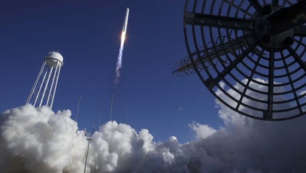 The space craft is expected to reach the ISS tomorrow (NASA handouts)