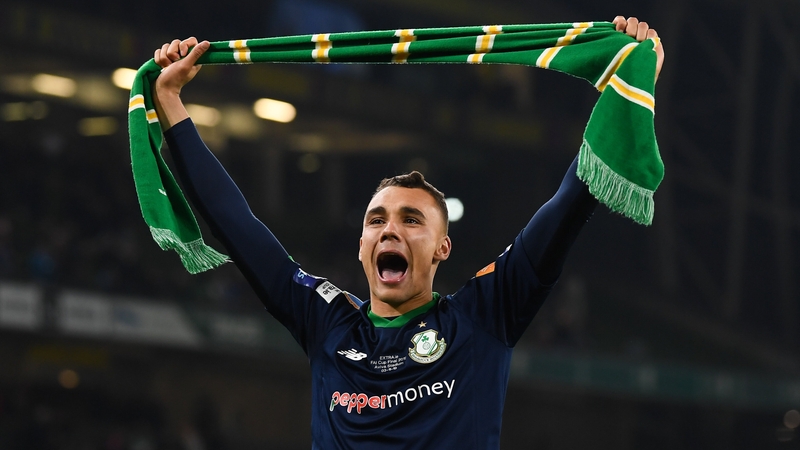 Graham Burke believes Rovers' big-game experience will help them cope with the pressure of facing AC Milan