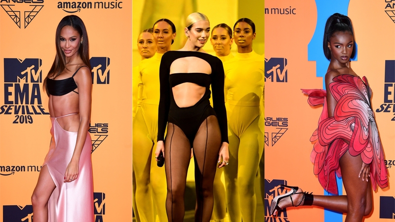The most daring outfits of the EMAs