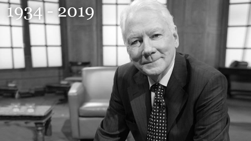 Veteran broadcaster Gay Byrne has died aged 85