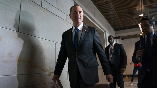 Adam Schiff is among Democratic representatives leading an inquiry into President Trump's dealings with Ukraine