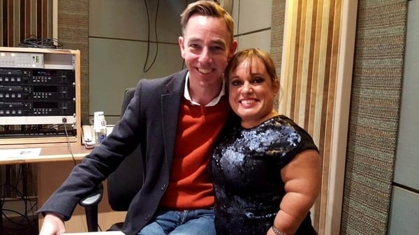 Ryan with Carol Rice