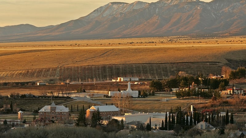 The Colonia Juarez settlement in Chihuahua, Mexico was founded by Mormon missionaries, including ancestors of Mitt Romney