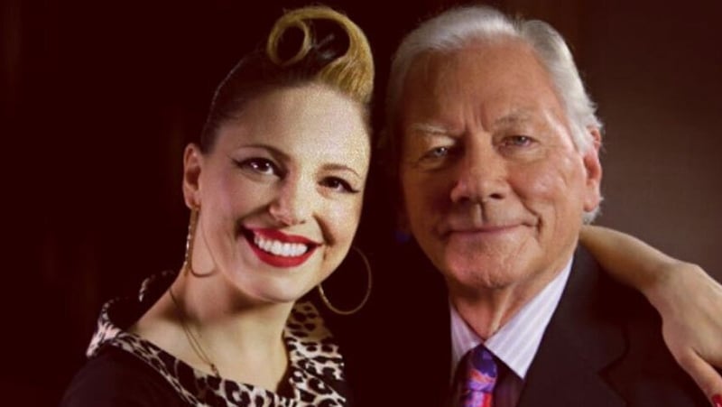 Imelda May and Gay Byrne, image via Imelda May/Instagram