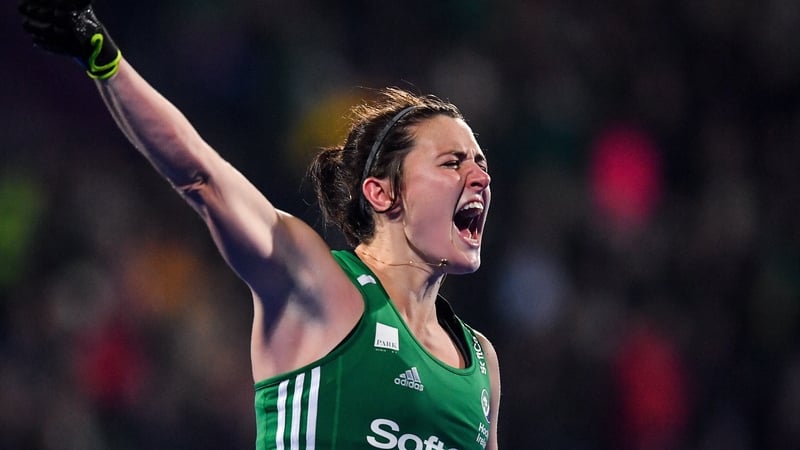 Roisin Upton: "I'm not too sure exactly when, but adrenaline just takes over and I just kept going."