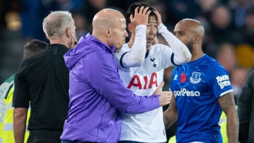 Son was distraught after the injury to Gomes